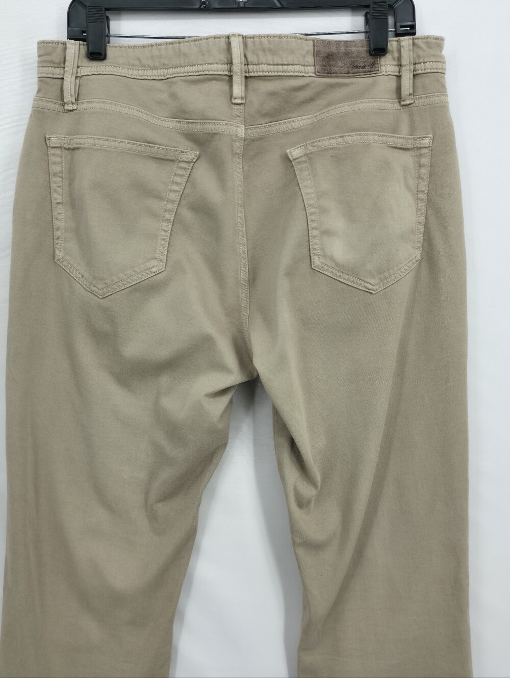 Johnnie-O Khaki 5 Pocket Pants Men's 33x32 Straight Stretch Tan Casual Golf - Picture 8 of 12